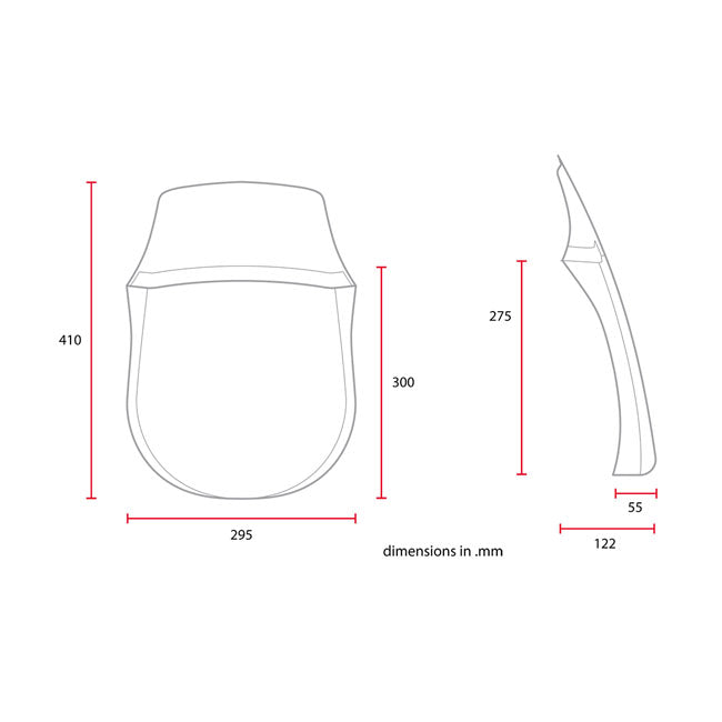 Universal Flat Track / Scrambler Mask No 2