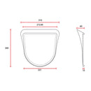 Flat Track / Scrambler Mask No 4