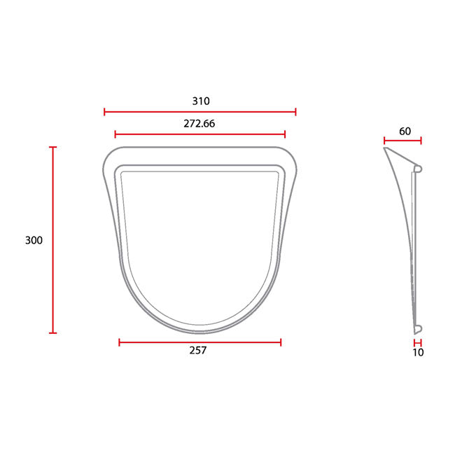 Flat Track / Scrambler Mask No 4