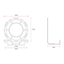 Universal Headlight Grill & Lens Kit No 1