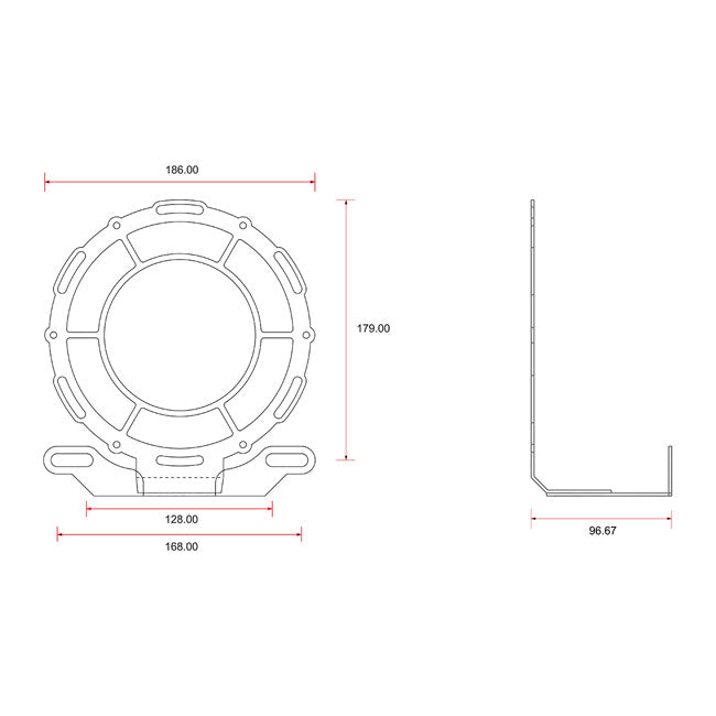 Universal Headlight Grill & Lens Kit No 1