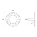 Universal Headlight Grill & Lens Kit No 2