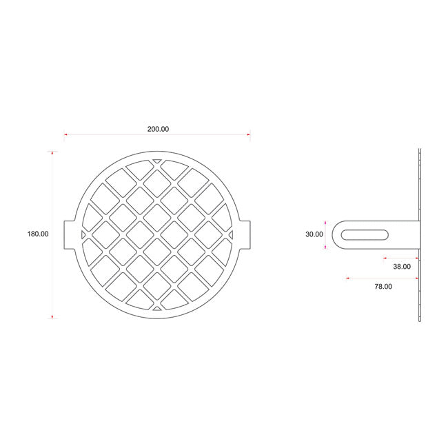 Universal Headlight Grill No 1 Masher