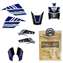 3D Motorcycle Stickers - Full Kit Blue For Suzuki V-Strom 1050 / 1050XT 2020>2023