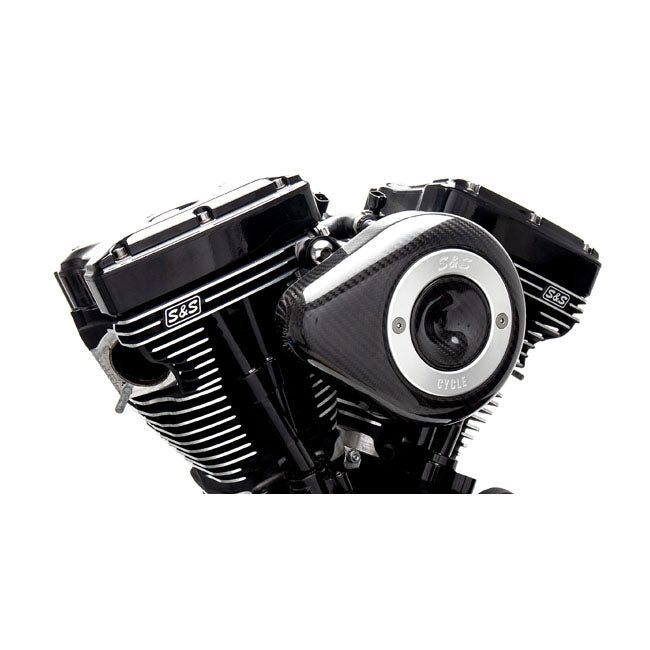 Stealth Carbon Teardrop Air Cleaner Kit For 18-22 Softail