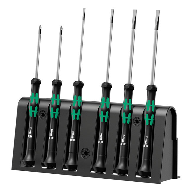 Micro Screwdriver Set 6 Pcs For Electronic Applications Phillips & Slo