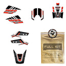 3D Motorcycle Stickers - Full Kit Red For Suzuki V-Strom 1050 / 1050XT 2020>2023