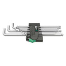 Hex Key Set Short Chrome - Metric