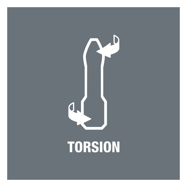 1/4 Inch Torsion Bit For Slotted Screws Stainless - 0.8 x 5.5 MM