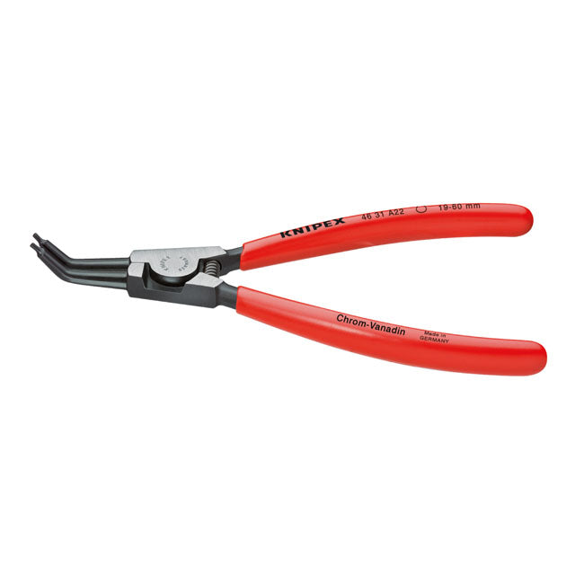 External Circlip Pliers With 45° Angled Tips For 19-60mm External retaining rings