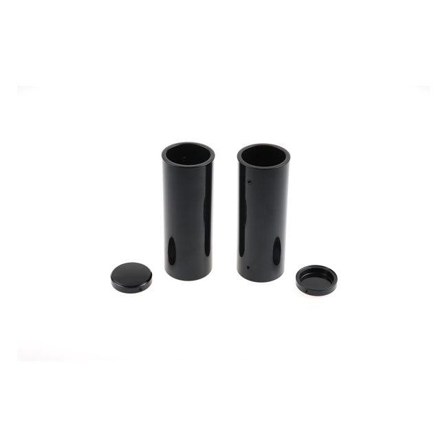 4 Pieces Fork Tube Cover Kit Gloss Black For 18-21 Softail FXBB/S Street Bob