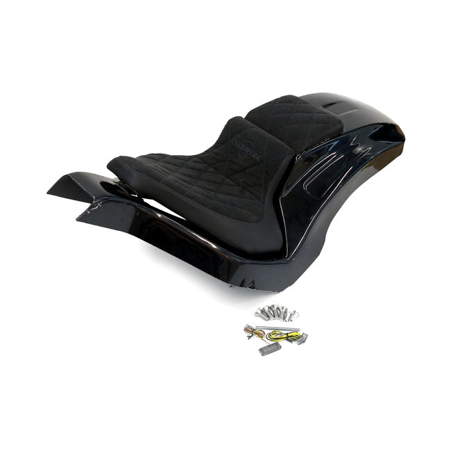 Softail Wide Fender Kit Racing 2-Up Seat For Softail Breakout: 18-20 NU FXBR