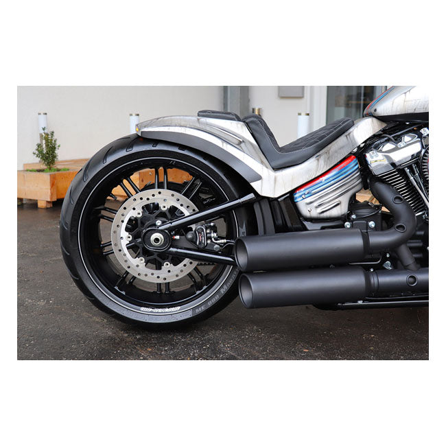 Softail Wide Fender Kit Racing 2-Up Seat For Softail Breakout: 18-20 NU FXBR