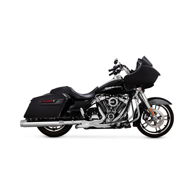 Torquer 450 Slip-On Mufflers Chrome For 17-23 Touring Excl. Trikes