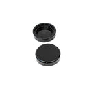 Fork Tube Cap Bolt Cover Set Black 2-Piece For 18-21 Softail FXBB Street Bob