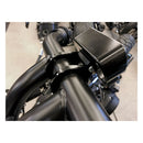 Speedometer Housing Brackets Black - 1 Inch