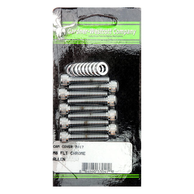 Cam Cover Hardware Kit Allen Chrome For 18-23 Softail
