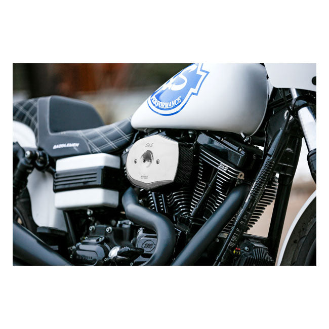 Stealth Tribute Air Cleaner Kit Chrome For 00-15 Softail