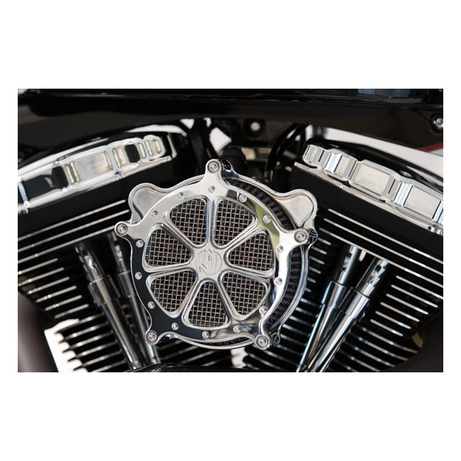 Venturi Air Cleaner Kit Speed 7 Chrome