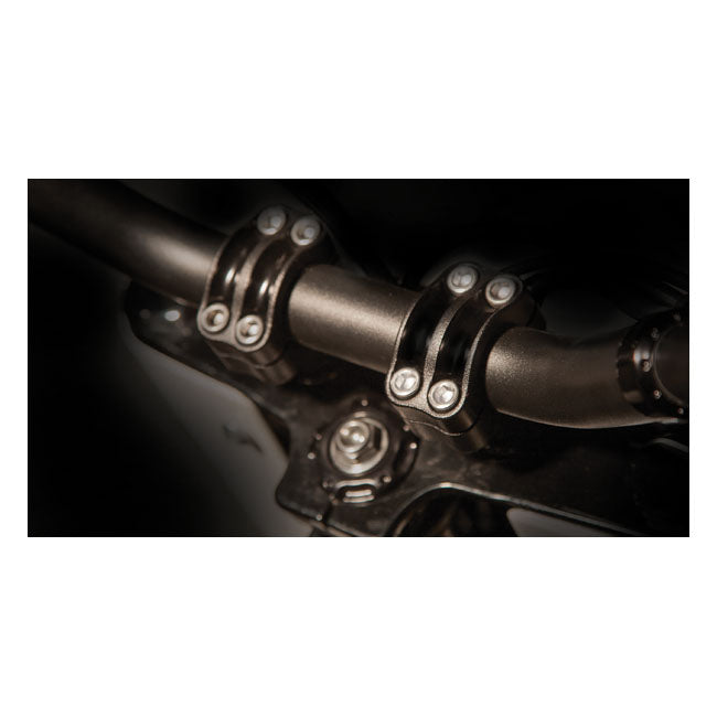 4 Bolt Nostalgia Risers Black Ops - 1.5 x 1 Inch