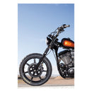 Upper Fork Cover Smoothie Gloss Black - 39 MM For 04-21 Sportster