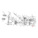 Screws Countersunk Head Bumperplate For 41-69 FL