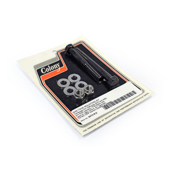 Gas Tank Mount Kit Black For 52-78 K