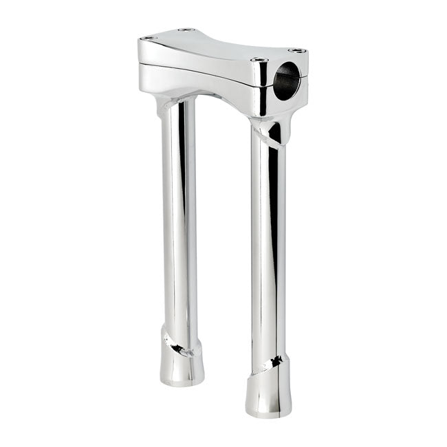 Murdock O/S Straight Risers 10 Inch Chrome TUV Approved