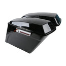 Motorcycle Storehouse Down Extended 5 Inch Saddlebag Set Black For 94-13 FLT/Touring