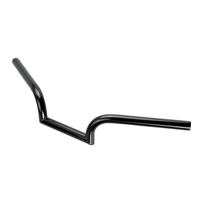 Mustache Handlebar Black TUV Approved Fits 82-20 H-D (Excl. 08-20 E-Throttle