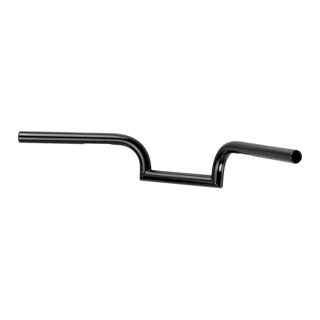 Mustache Handlebar Black TUV Approved Fits 82-20 H-D (Excl. 08-20 E-Throttle