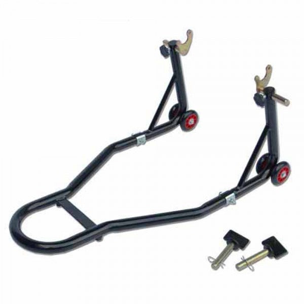 JL-M05014 Steel Rear Motorcycle Paddock Stand With Hooks