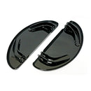 Oval Early Style Floorboards Solid Black