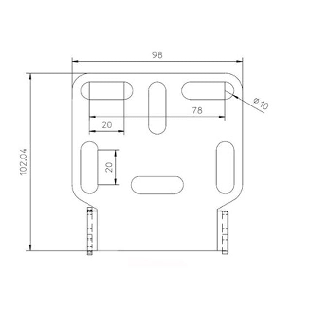 Under Fender License Plate Bracket Kit Pro2