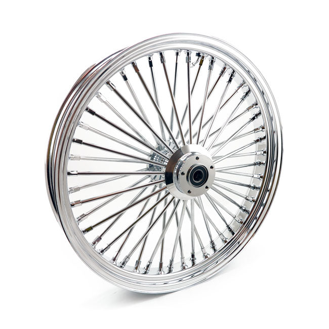 Radial 48 Fat Spoke Front Wheel DF Chrome - 3.50 X 23