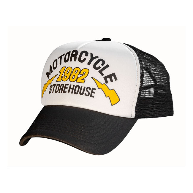 Motorcycle Storehouse 1982 Trucker Cap Black / Grey