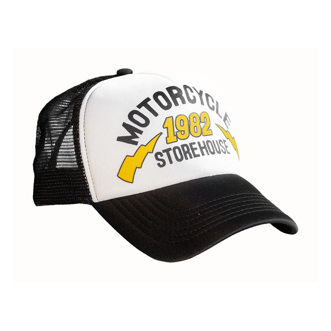 Motorcycle Storehouse 1982 Trucker Cap Black / Grey