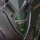 3D Motorcycle Stickers - Frontal Area For Kawasaki Versys 1000 2017-2024
