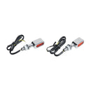 Fastline LED 3-1 Taillight / Turn Signals Chrome / Amber Lens