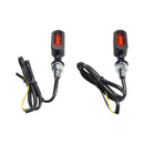 Fastline LED 3-1 Taillight/turn Signals Black/amber Lens For Universal