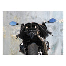 KH1000 License Plate Holder Black For Micro 1000 Turn Signals