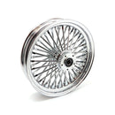 Radial 48 Fat Spoke Front Wheel DF Chrome - 3.50 X 16