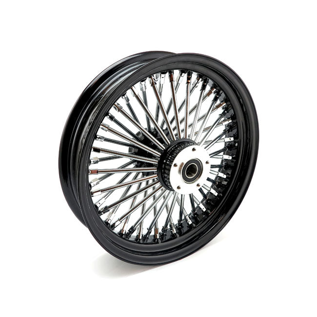 Radial 48 Fat Spoke Front Wheel DF Black - 3.50 X 16