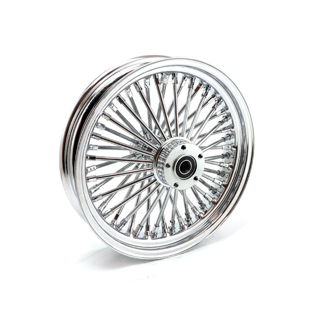 Radial 48 Fat Spoke Rear Wheel Chrome - 3.50 X 16