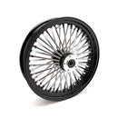 Radial 48 Fat Spoke Front Wheel DF Black - 3.50 X 18