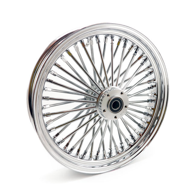 Radial 48 Fat Spoke Front Wheel SF Chrome - 3.50 X 18