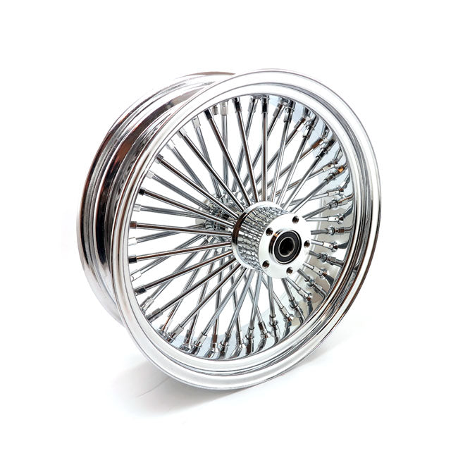 Radial 48 Fat Spoke Rear Wheel Chrome - 5.50 X 18