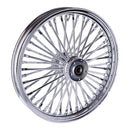 Radial 48 Fat Spoke Front Wheel 2.15 x 19 DF Chrome For Custom Applications