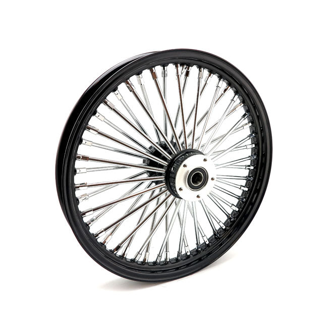 Radial 48 Fat Spoke Front Wheel DF Black - 2.15 X 19