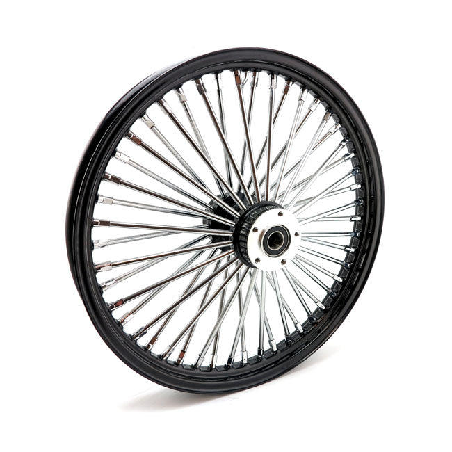 Radial 48 Fat Spoke Front Wheel DF Black - 2.15 X 21